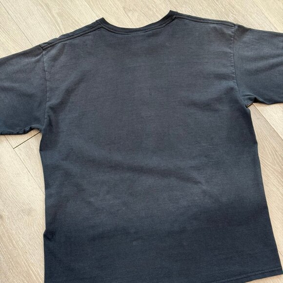 Vintage Victory Motorcycles Faded Black Men's T-Shirt - Size Large - Picture 5 of 9